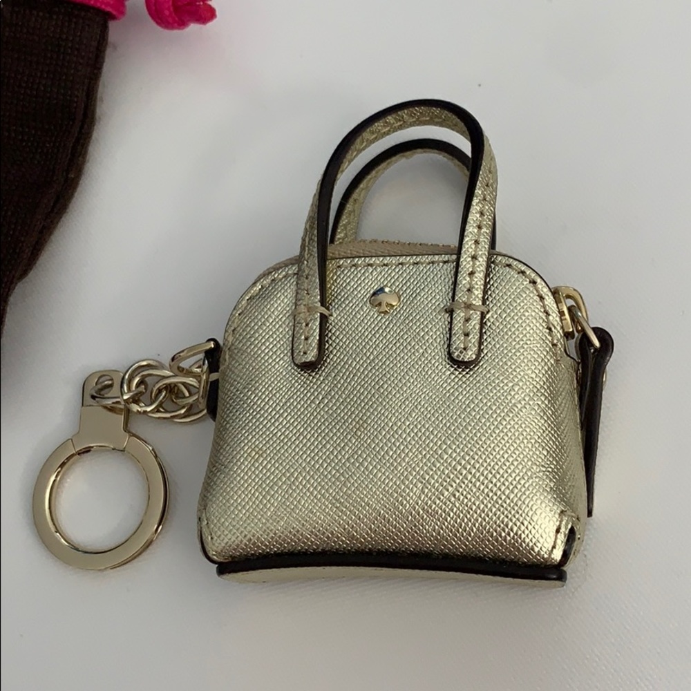 Kate spade gold maise  keyfob *dustbag included